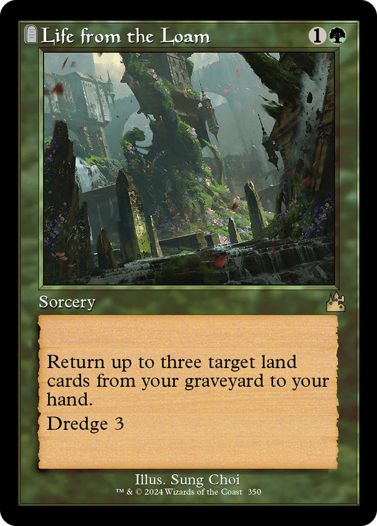 Life from the Loam (Retro Frame) [Ravnica Remastered] | Deep Dive Games St. Marys