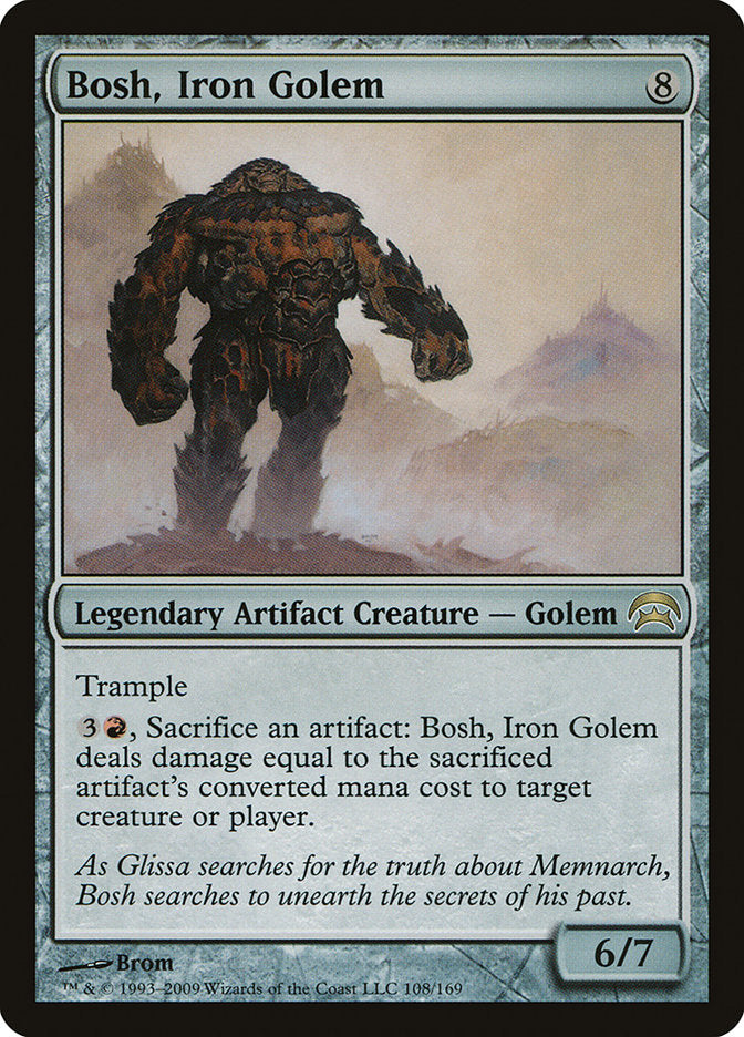 Bosh, Iron Golem [Planechase] | Deep Dive Games St. Marys