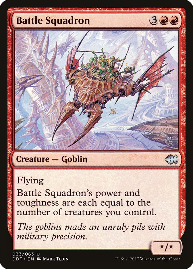 Battle Squadron [Duel Decks: Merfolk vs. Goblins] | Deep Dive Games St. Marys