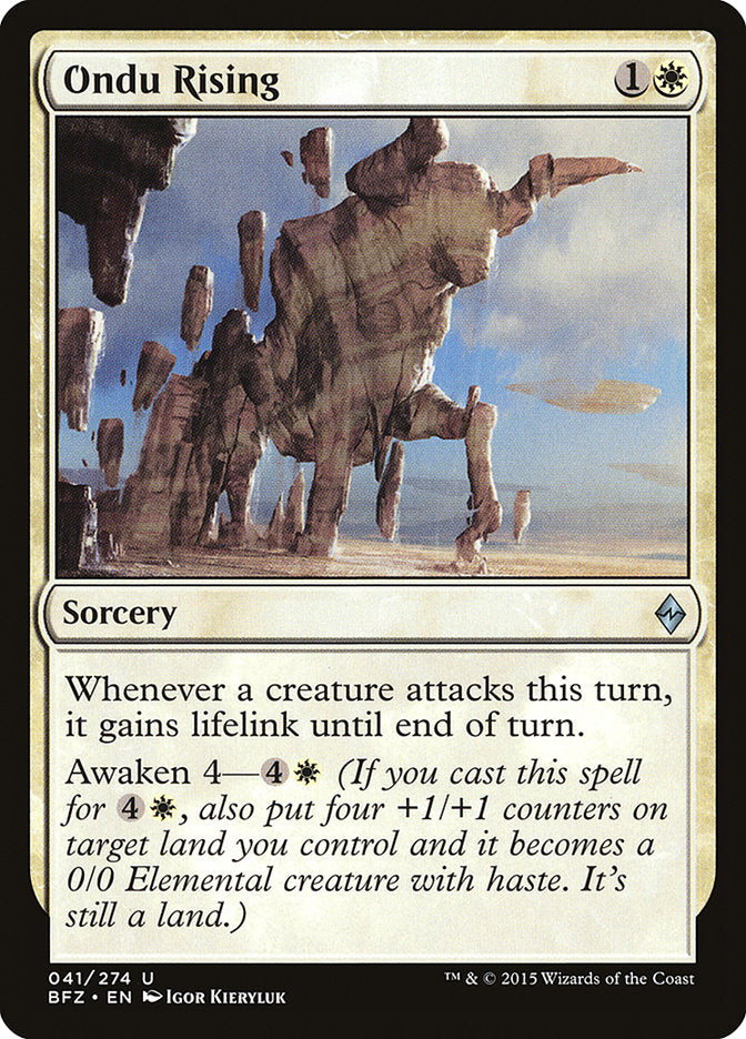 Ondu Rising [Battle for Zendikar] | Deep Dive Games St. Marys
