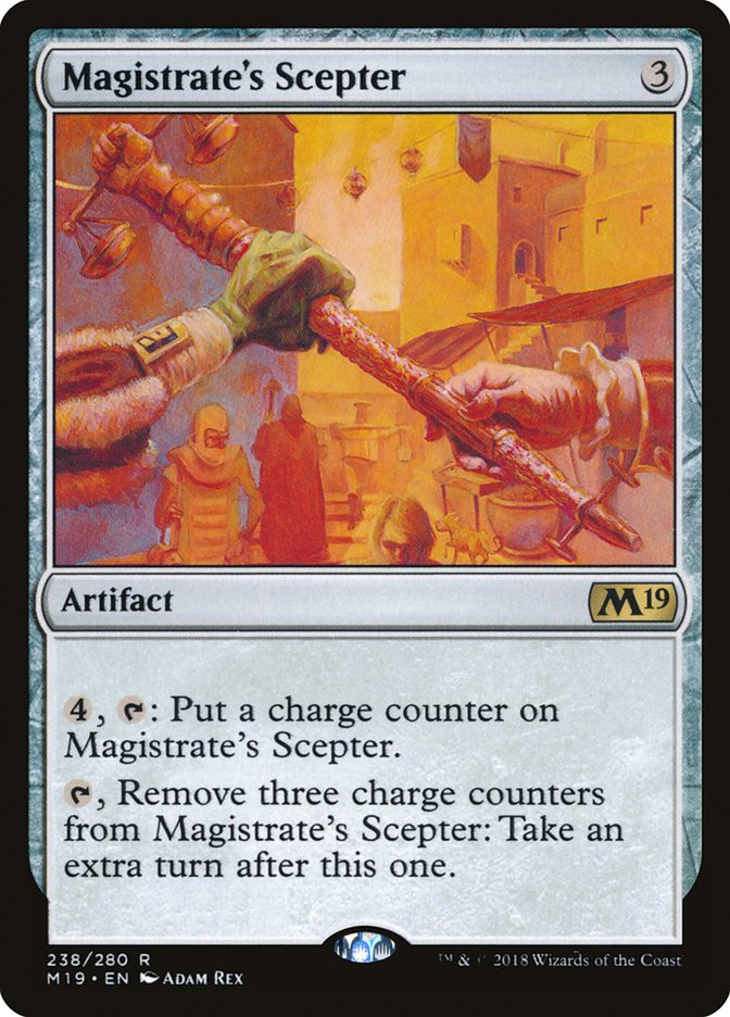 Magistrate's Scepter [Core Set 2019] | Deep Dive Games St. Marys