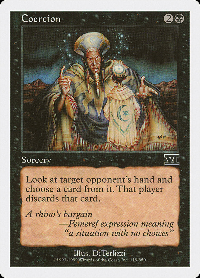 Coercion [Classic Sixth Edition] | Deep Dive Games St. Marys