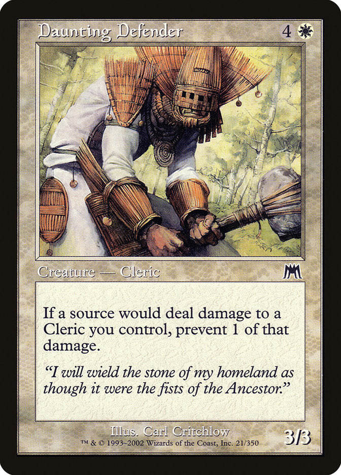 Daunting Defender [Onslaught] | Deep Dive Games St. Marys