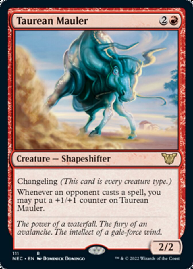 Taurean Mauler [Kamigawa: Neon Dynasty Commander] | Deep Dive Games St. Marys