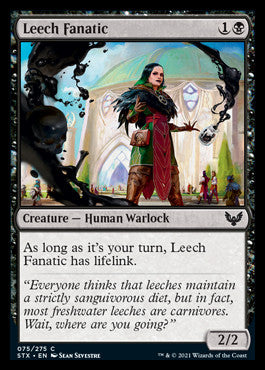 Leech Fanatic [Strixhaven: School of Mages] | Deep Dive Games St. Marys