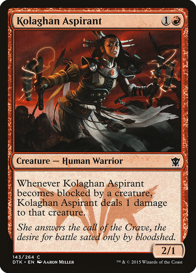 Kolaghan Aspirant [Dragons of Tarkir] | Deep Dive Games St. Marys