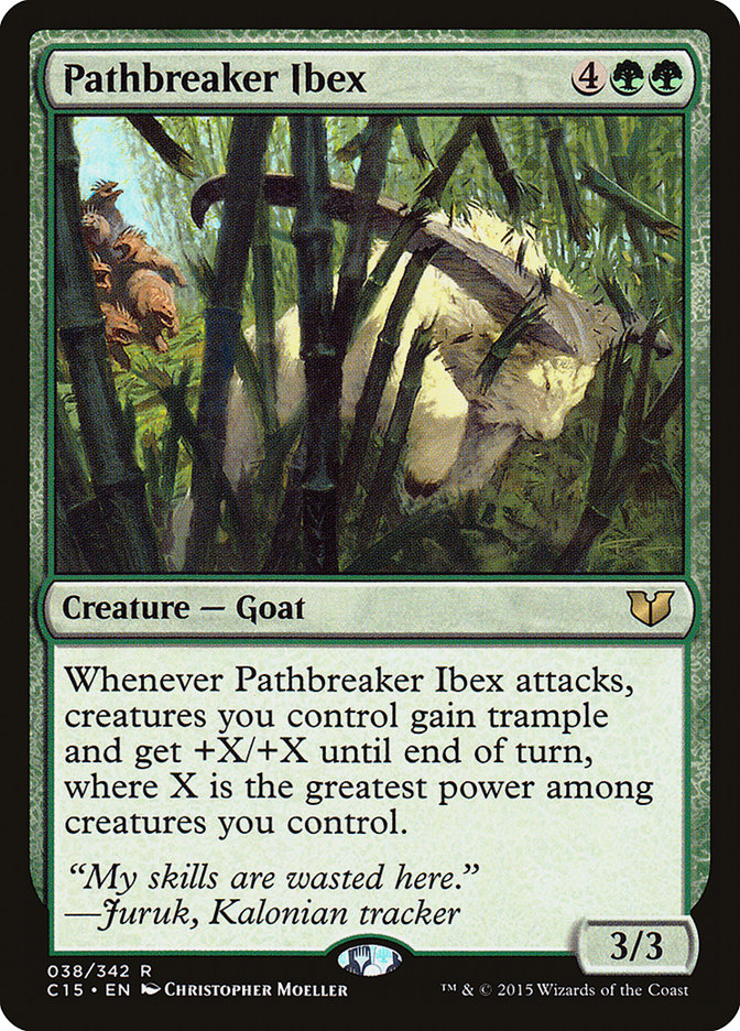 Pathbreaker Ibex [Commander 2015] | Deep Dive Games St. Marys
