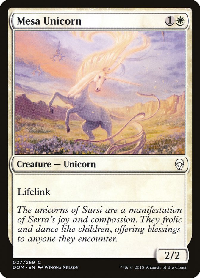 Mesa Unicorn [Dominaria] | Deep Dive Games St. Marys