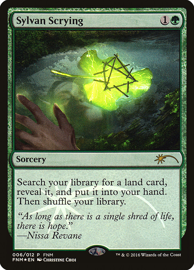 Sylvan Scrying [Friday Night Magic 2016] | Deep Dive Games St. Marys