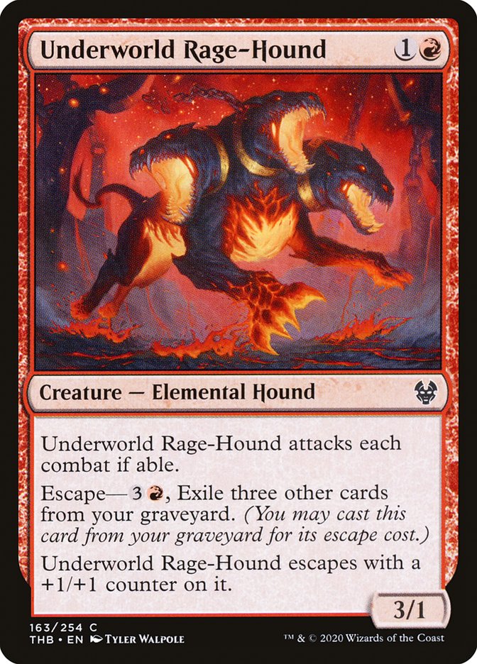 Underworld Rage-Hound [Theros Beyond Death] | Deep Dive Games St. Marys