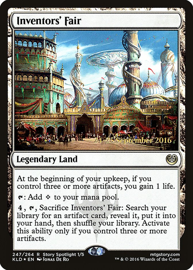 Inventors' Fair [Kaladesh Prerelease Promos] | Deep Dive Games St. Marys