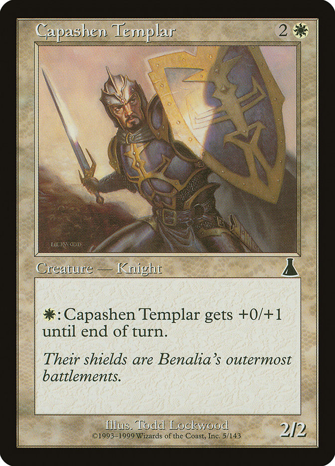 Capashen Templar [Urza's Destiny] | Deep Dive Games St. Marys
