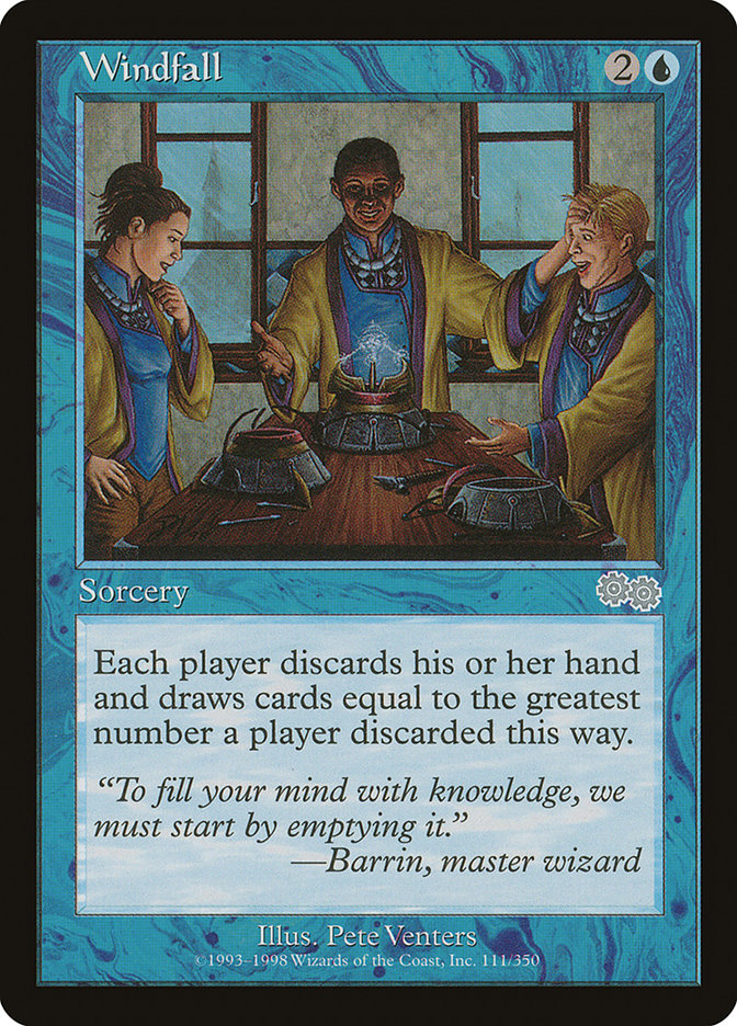 Windfall [Urza's Saga] | Deep Dive Games St. Marys
