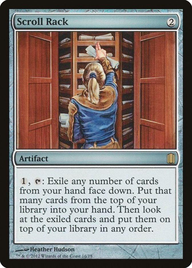 Scroll Rack [Commander's Arsenal] | Deep Dive Games St. Marys