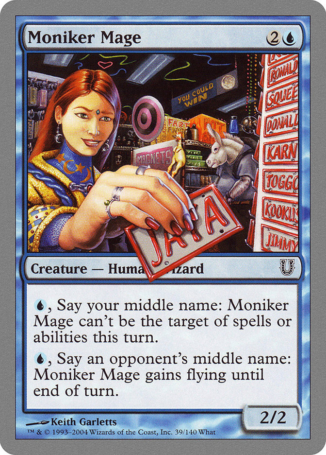 Moniker Mage [Unhinged] | Deep Dive Games St. Marys