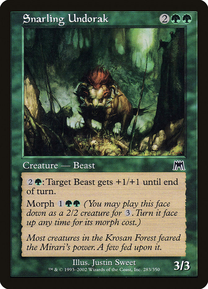 Snarling Undorak [Onslaught] | Deep Dive Games St. Marys