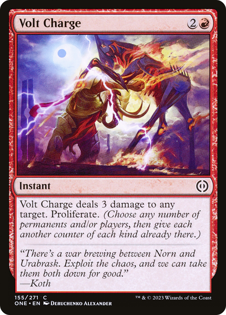 Volt Charge [Phyrexia: All Will Be One] | Deep Dive Games St. Marys