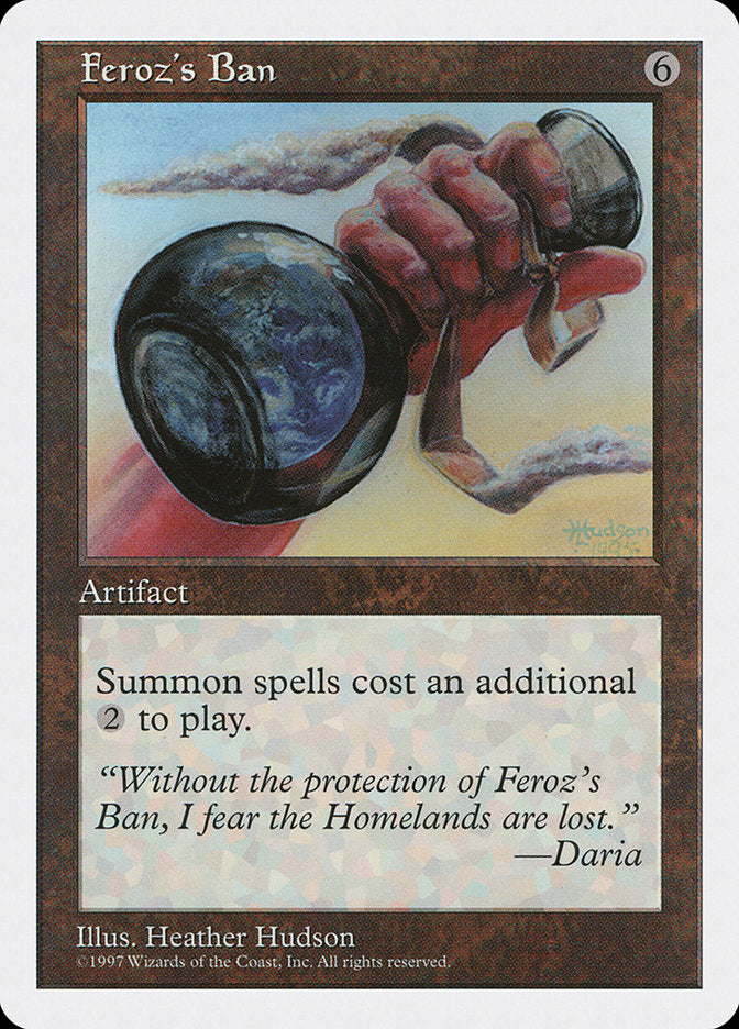 Feroz's Ban [Fifth Edition] | Deep Dive Games St. Marys