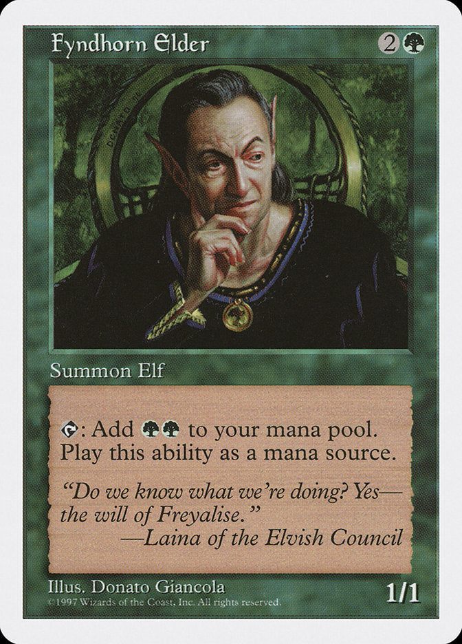 Fyndhorn Elder [Fifth Edition] | Deep Dive Games St. Marys