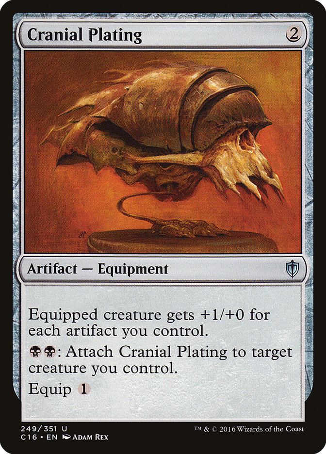 Cranial Plating [Commander 2016] | Deep Dive Games St. Marys