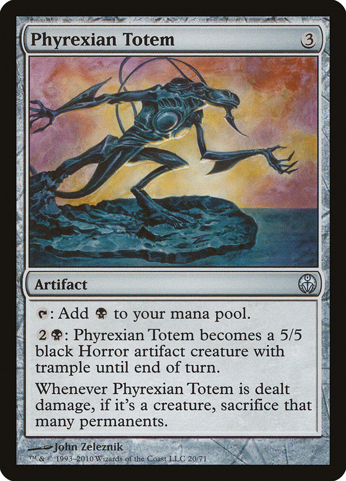 Phyrexian Totem [Duel Decks: Phyrexia vs. the Coalition] | Deep Dive Games St. Marys