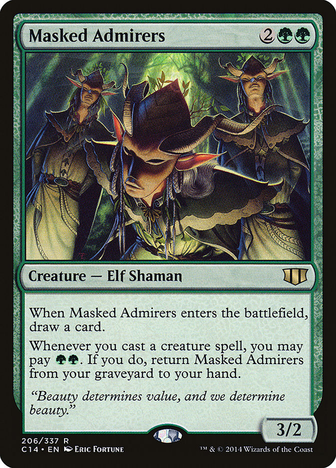 Masked Admirers [Commander 2014] | Deep Dive Games St. Marys