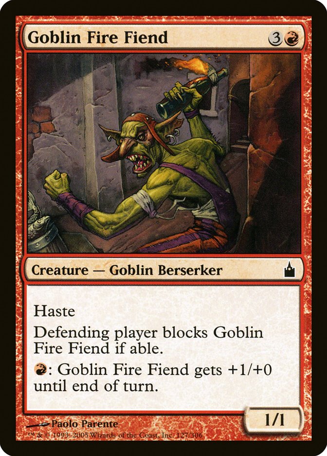 Goblin Fire Fiend [Ravnica: City of Guilds] | Deep Dive Games St. Marys