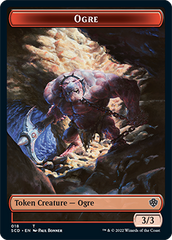 Ogre // Zombie Double-Sided Token [Starter Commander Decks] | Deep Dive Games St. Marys