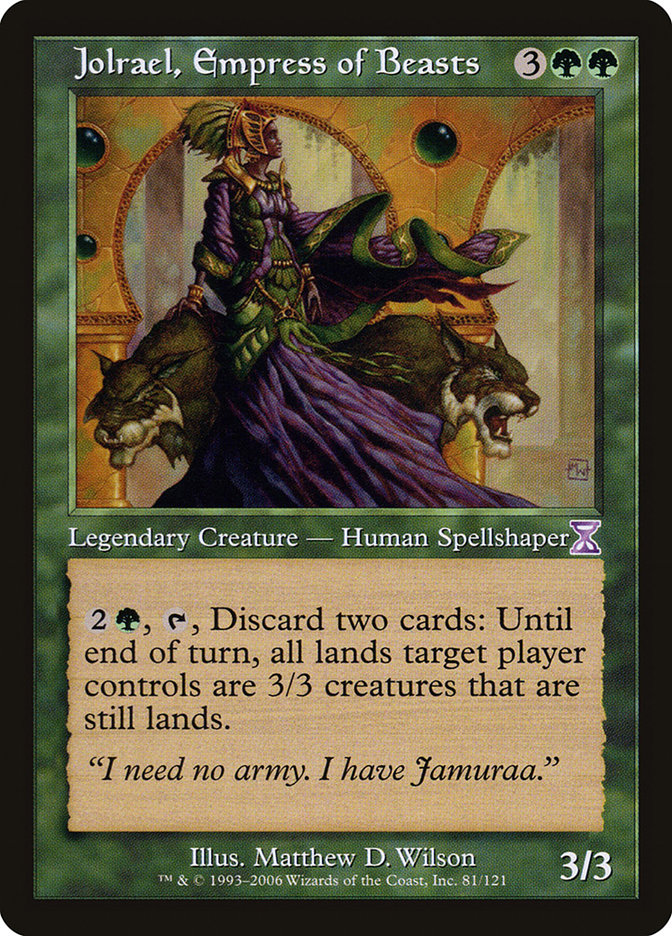 Jolrael, Empress of Beasts [Time Spiral Timeshifted] | Deep Dive Games St. Marys