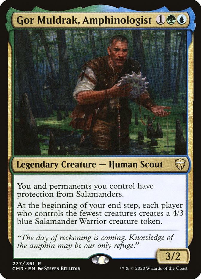 Gor Muldrak, Amphinologist [Commander Legends] | Deep Dive Games St. Marys