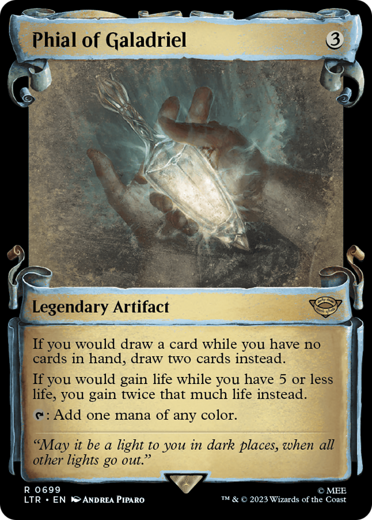 Phial of Galadriel [The Lord of the Rings: Tales of Middle-Earth Showcase Scrolls] | Deep Dive Games St. Marys