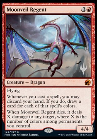Moonveil Regent (Promo Pack) [Innistrad: Midnight Hunt Promos] | Deep Dive Games St. Marys