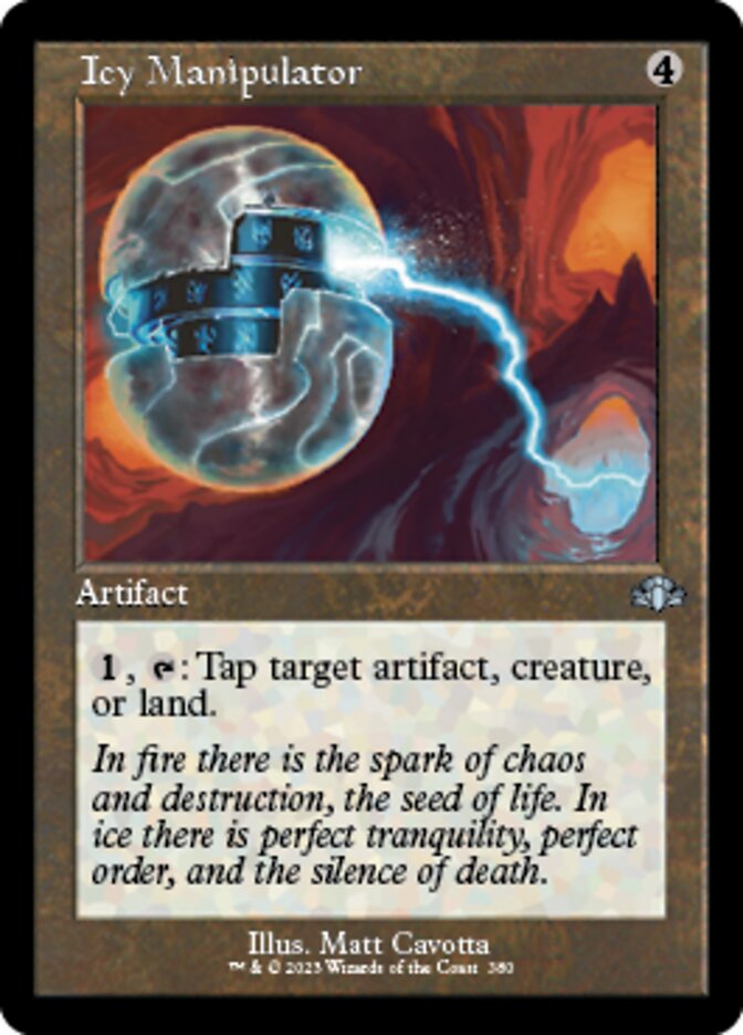 Icy Manipulator (Retro) [Dominaria Remastered] | Deep Dive Games St. Marys