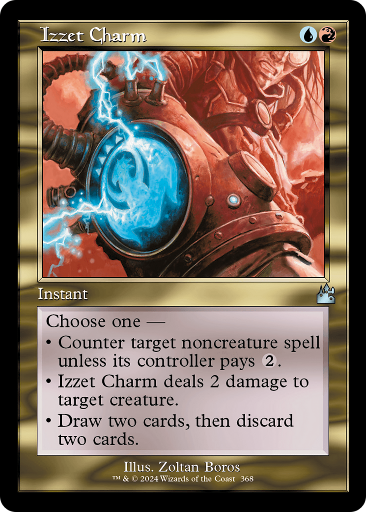 Izzet Charm (Retro Frame) [Ravnica Remastered] | Deep Dive Games St. Marys