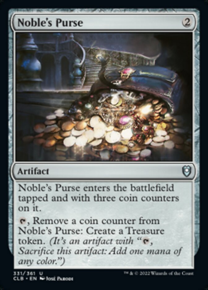 Noble's Purse [Commander Legends: Battle for Baldur's Gate] | Deep Dive Games St. Marys