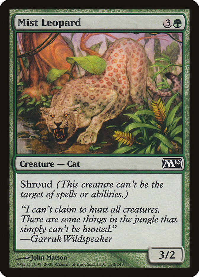 Mist Leopard [Magic 2010] | Deep Dive Games St. Marys