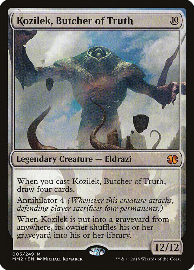 Kozilek, Butcher of Truth [Modern Masters 2015] | Deep Dive Games St. Marys