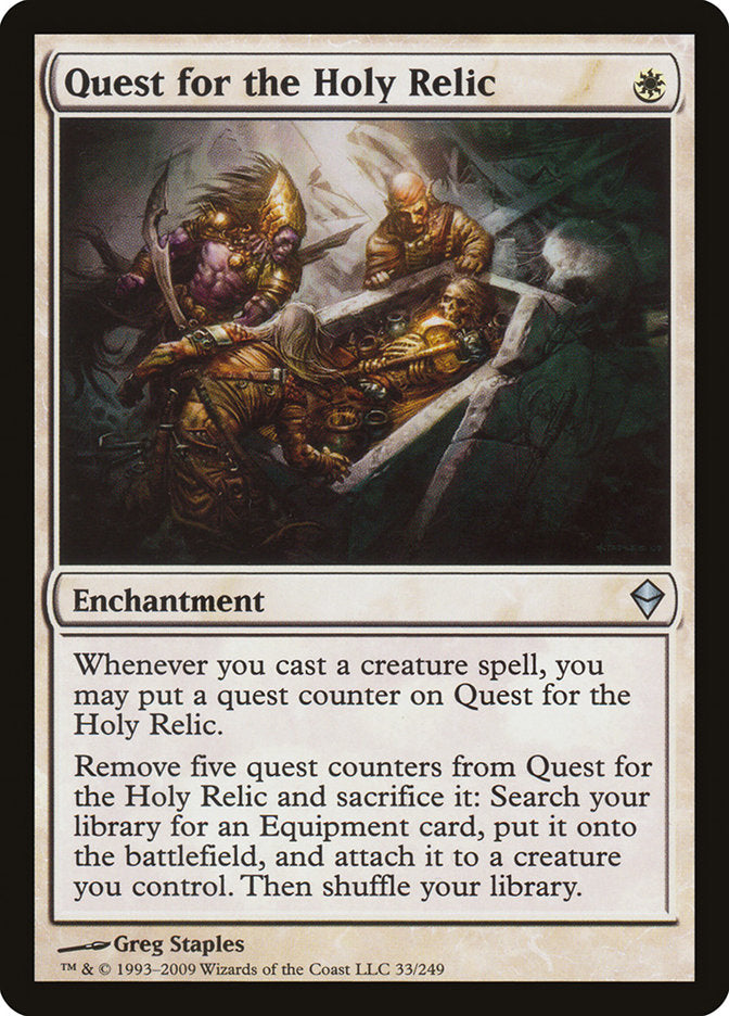 Quest for the Holy Relic [Zendikar] | Deep Dive Games St. Marys