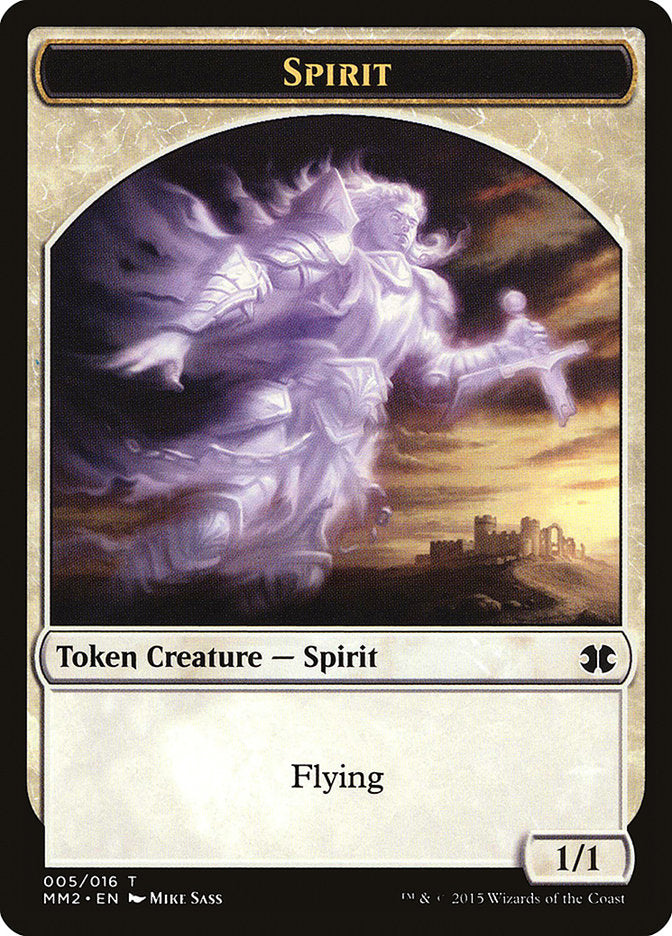 Spirit Token [Modern Masters 2015 Tokens] | Deep Dive Games St. Marys