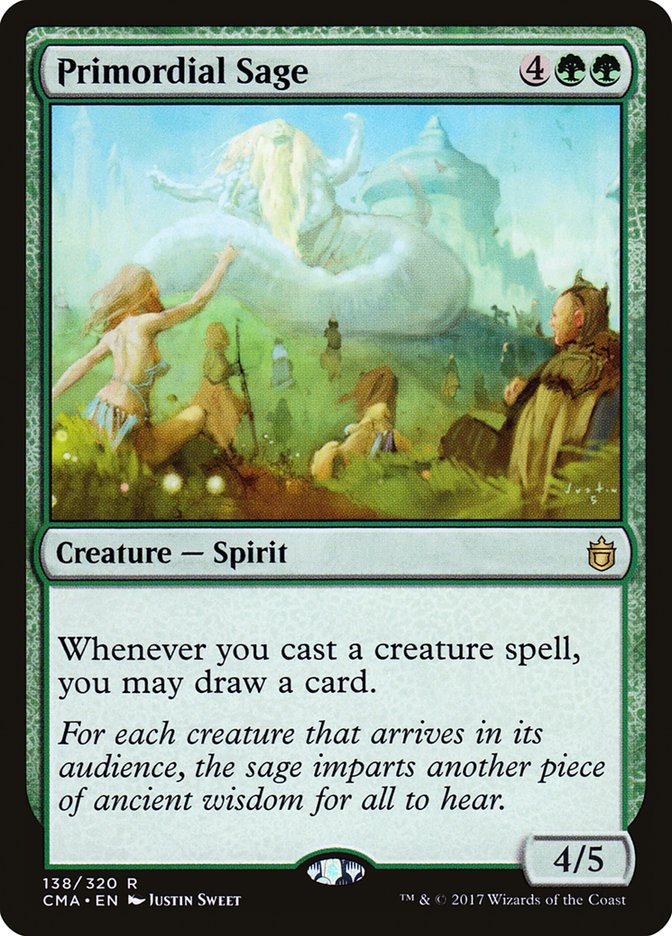 Primordial Sage [Commander Anthology] | Deep Dive Games St. Marys