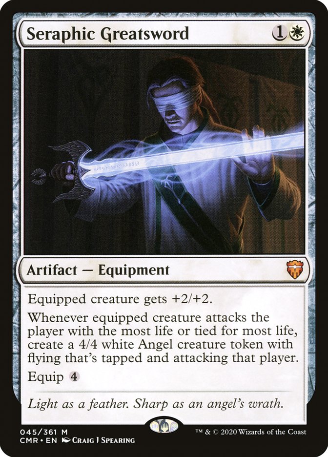 Seraphic Greatsword [Commander Legends] | Deep Dive Games St. Marys