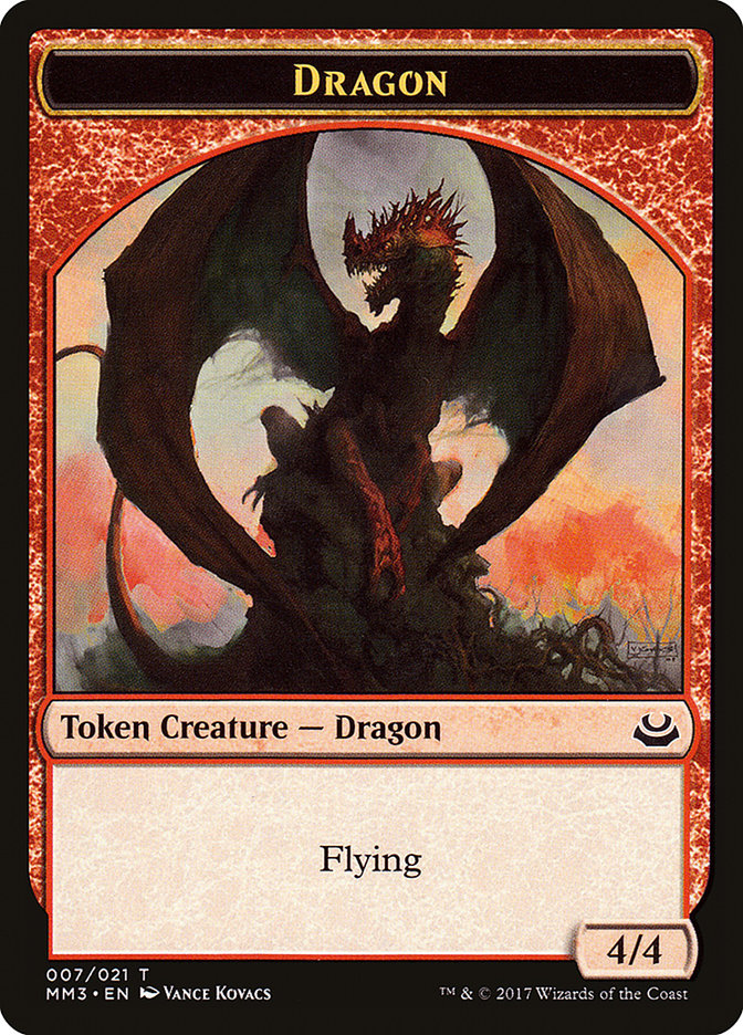 Dragon Token [Modern Masters 2017 Tokens] | Deep Dive Games St. Marys