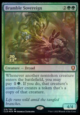 Bramble Sovereign [Commander Legends: Battle for Baldur's Gate Prerelease Promos] | Deep Dive Games St. Marys