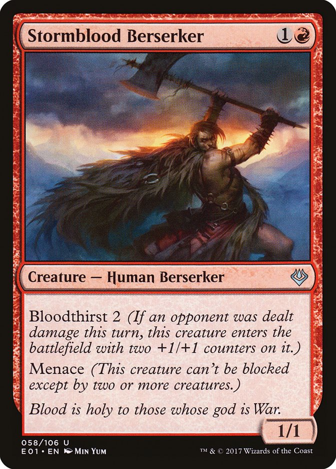 Stormblood Berserker [Archenemy: Nicol Bolas] | Deep Dive Games St. Marys