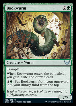 Bookwurm [Strixhaven: School of Mages] | Deep Dive Games St. Marys