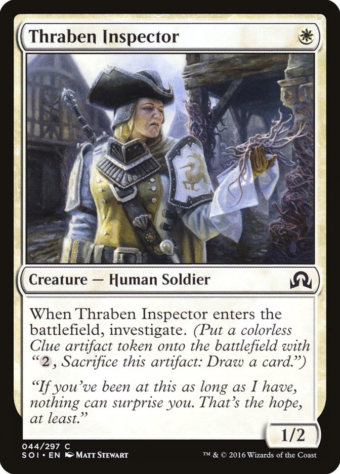 Thraben Inspector [Shadows over Innistrad] | Deep Dive Games St. Marys
