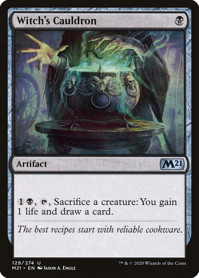 Witch's Cauldron [Core Set 2021] | Deep Dive Games St. Marys