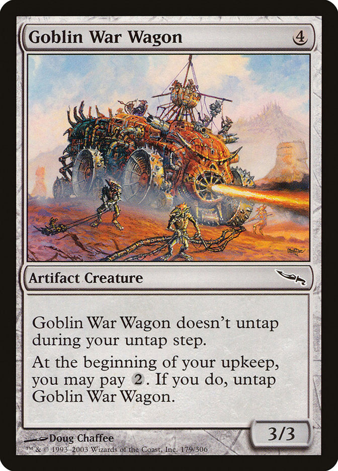 Goblin War Wagon [Mirrodin] | Deep Dive Games St. Marys