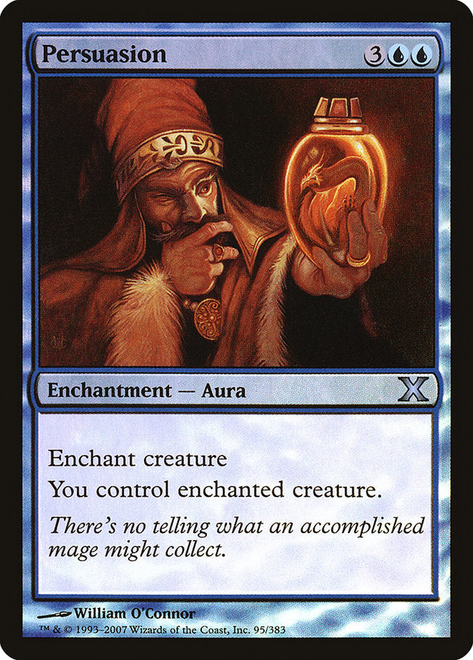 Persuasion (Premium Foil) [Tenth Edition] | Deep Dive Games St. Marys