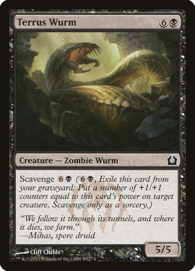 Terrus Wurm [Return to Ravnica] | Deep Dive Games St. Marys